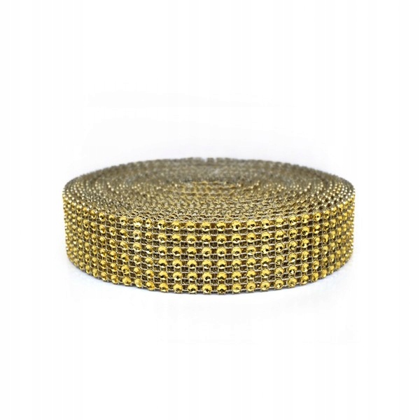 

Taśma Do Dekoracji Złota Aplikacje Dżety 3 m