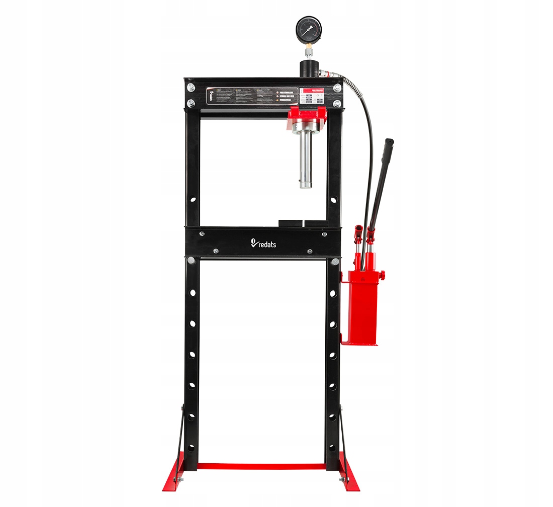Prasa Hydrauliczna 20T Podwojna Pompa REDATS H 370 Producent code 07 01 85