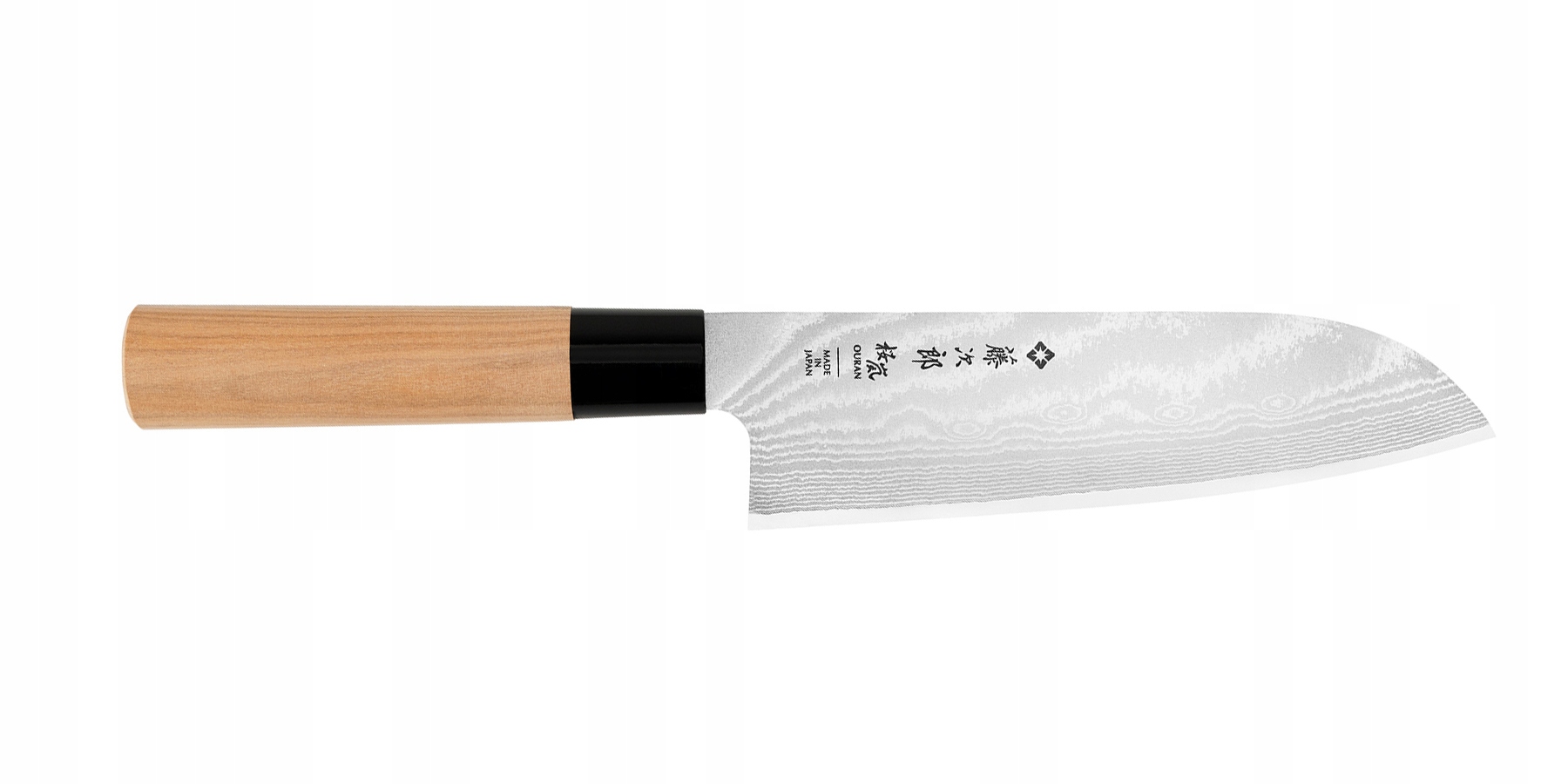 Japonský nôž Santoku 165 Tojiro Ouran VG-10 Damascus