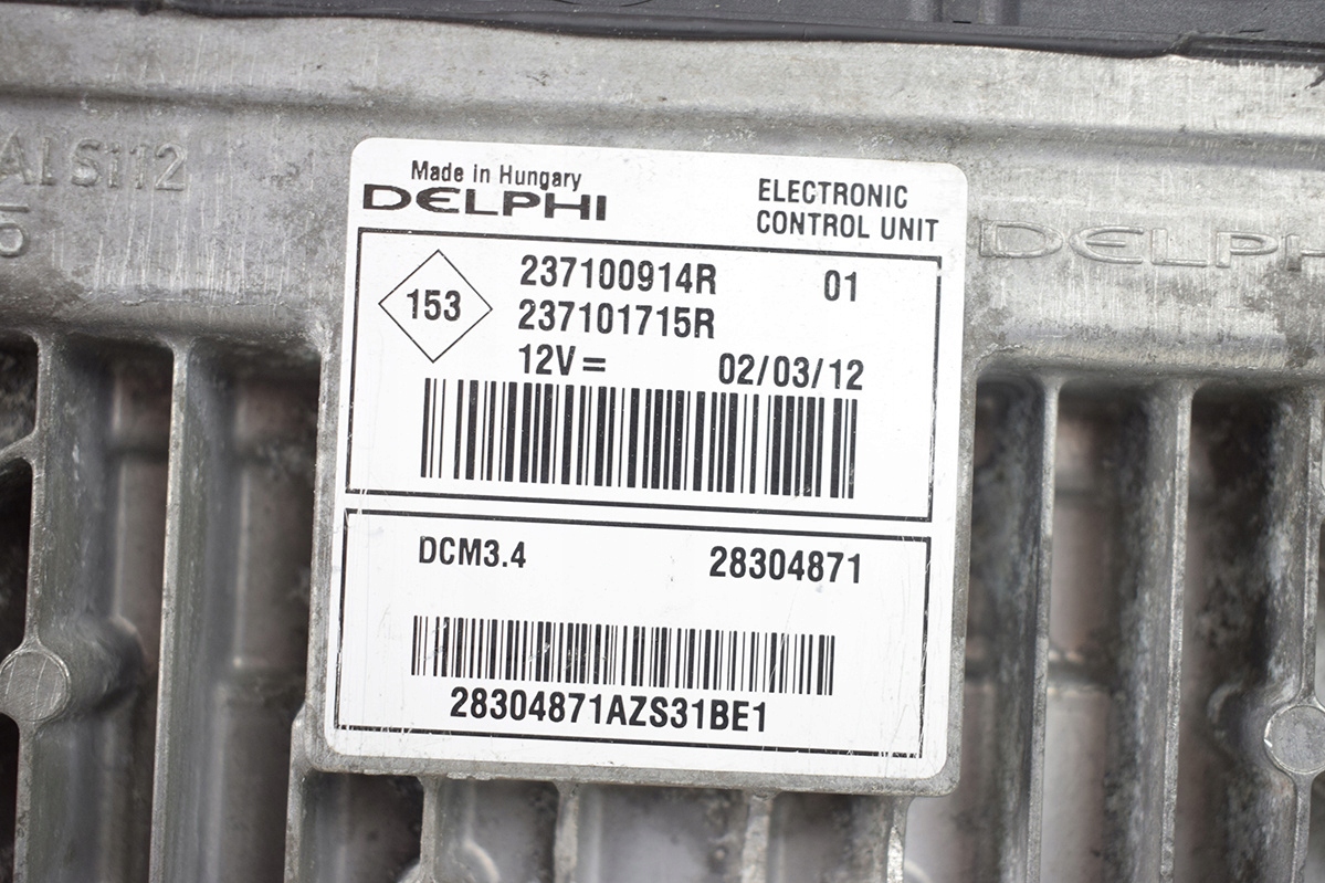 COMPUTER RENAULT MEGANE 237100914R