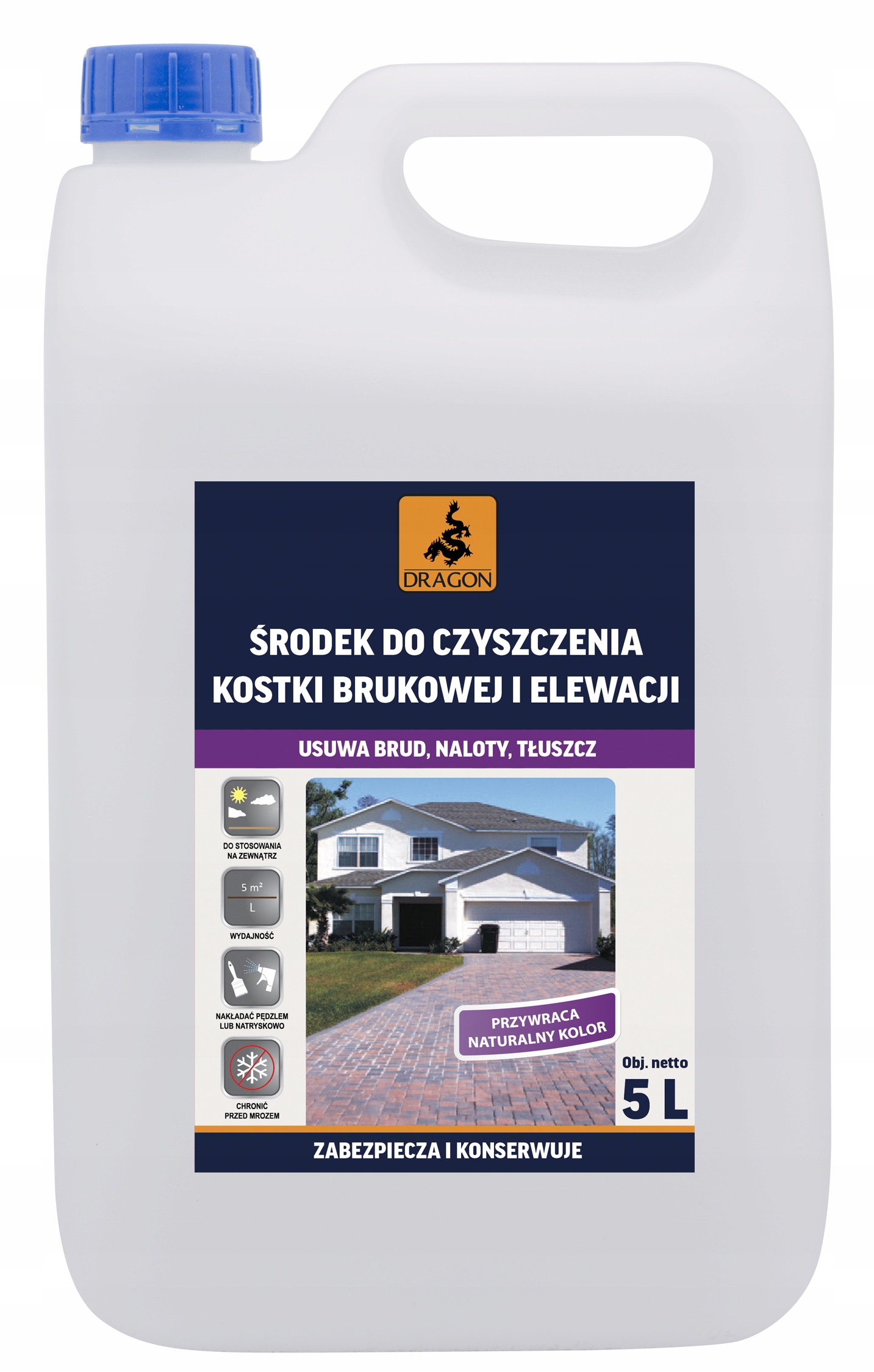 

Środek Czyszczący Kostkę Brukową I Elewację 5 L