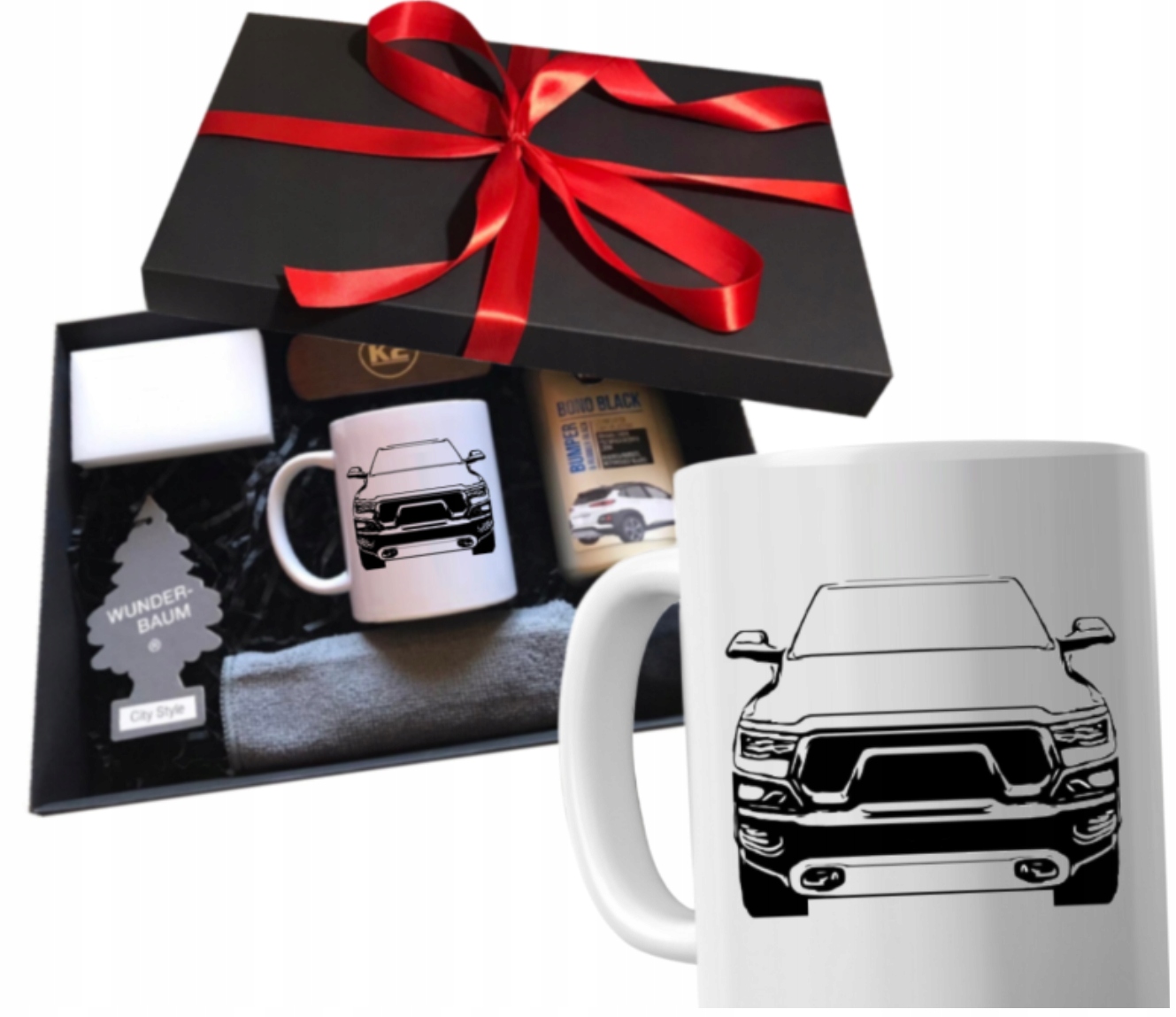 Sada hrnečků dárek pro řidiče auta Ram dárek ke Dni otců