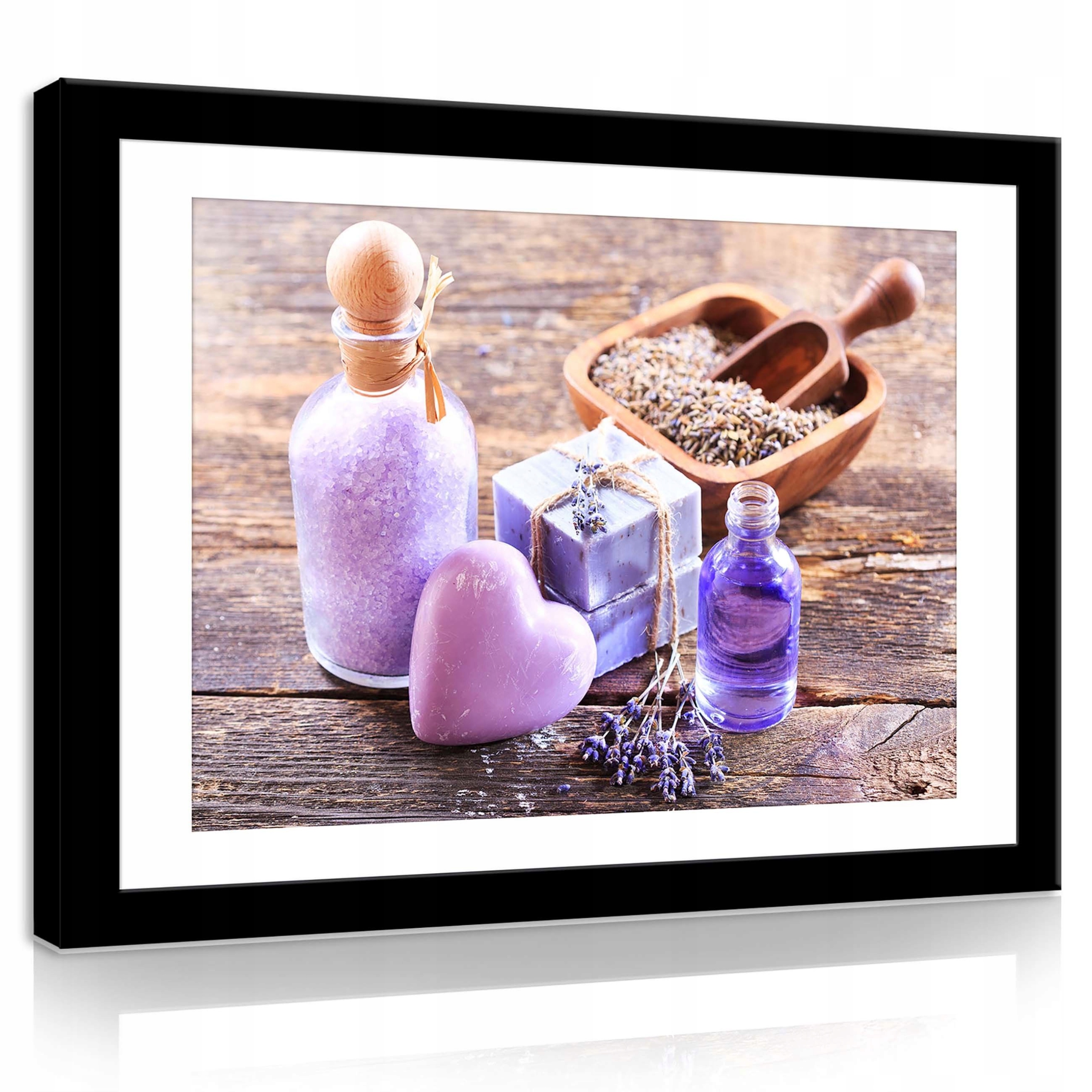 Obraz 70x50 Levandule lázně relaxace aromaterapie přírodní fialová klid