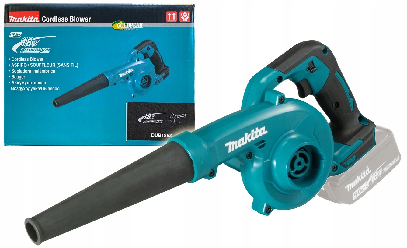 Makita akumulátorová dúchadlo 18V na lístie záhradná 3-stupňová DUB185Z