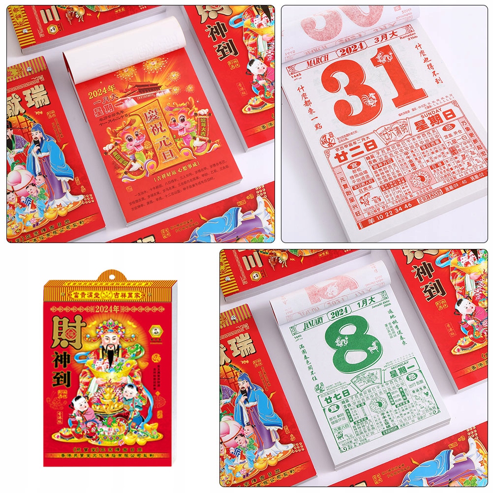 Wystrój kalendarza ściennego Rozmiar A4