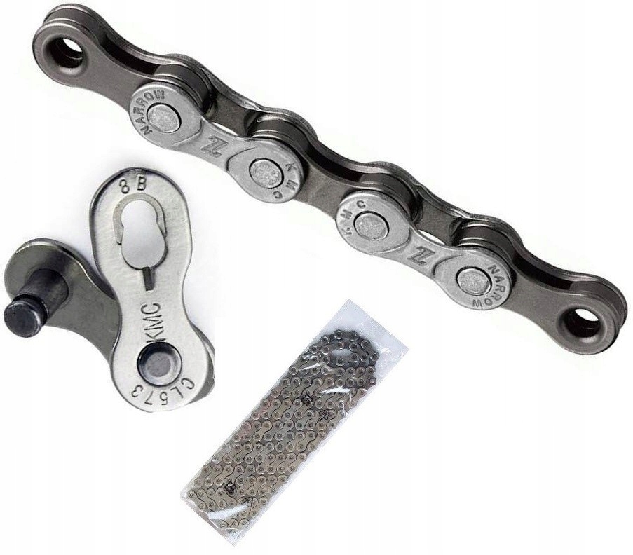 Łańcuch rowerowy Kmc Z8.3 7/8s 116 ogniw spinka Oryginał
