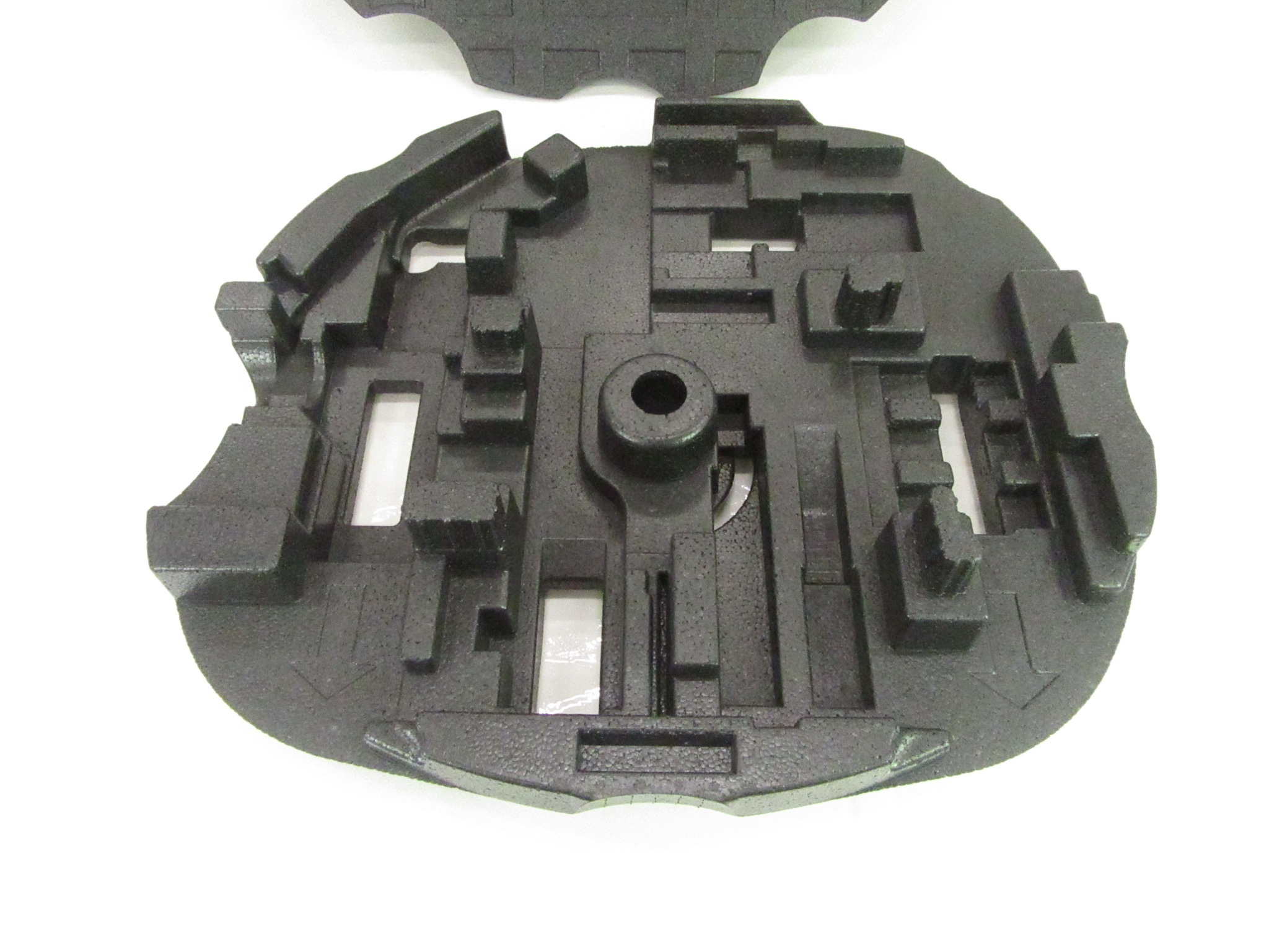 Support plaque urzadzen Roue secours garniture BMW e60 e61 Berline KOMBI KOMPLET
