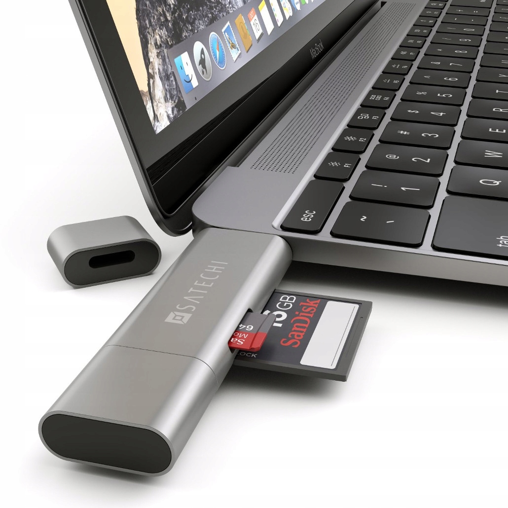 SATECHI SD кард-рідер MICRO SD USB-C USB 3.0 код виробника ST-TCCRAM