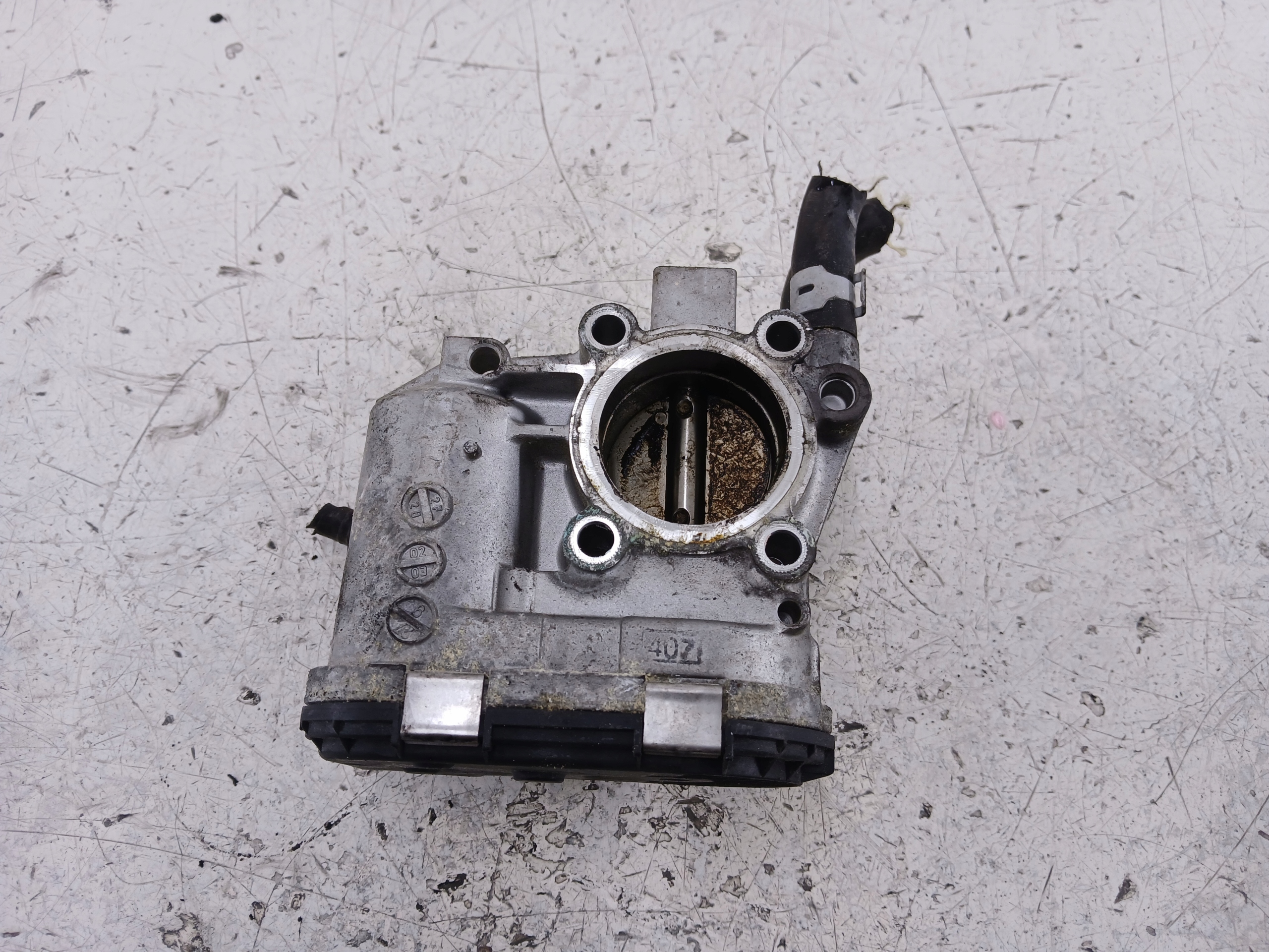 OPEL CORSA C 1.2 throttle flap 9157512