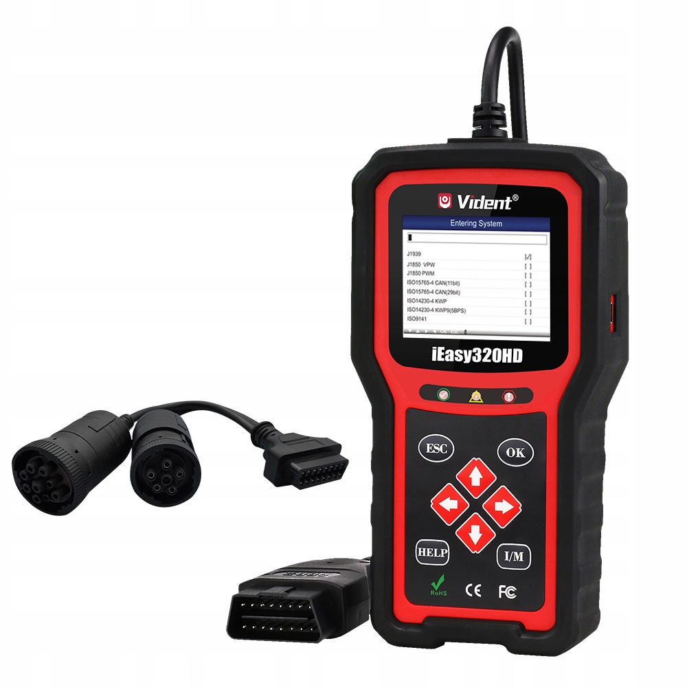 Vident iEasy320HD, diagnostika pre ťažké vozidlá