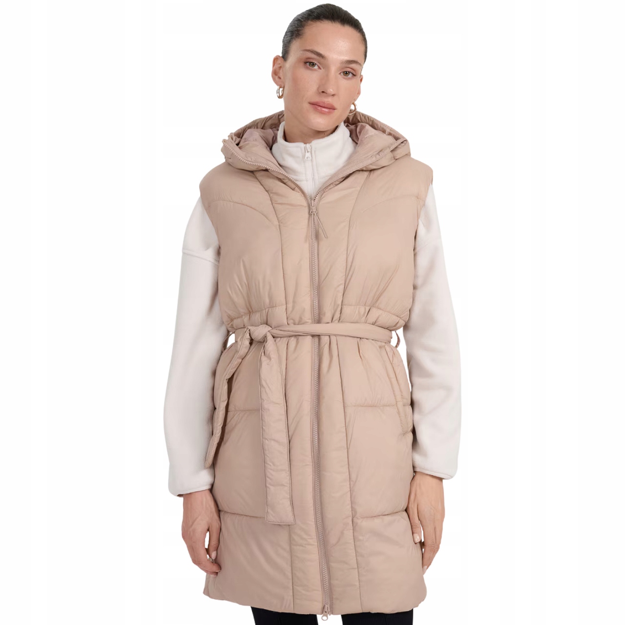 Dámská vesta 4F F221 béžová 4FWAW25TVJAF221 083S XL XL