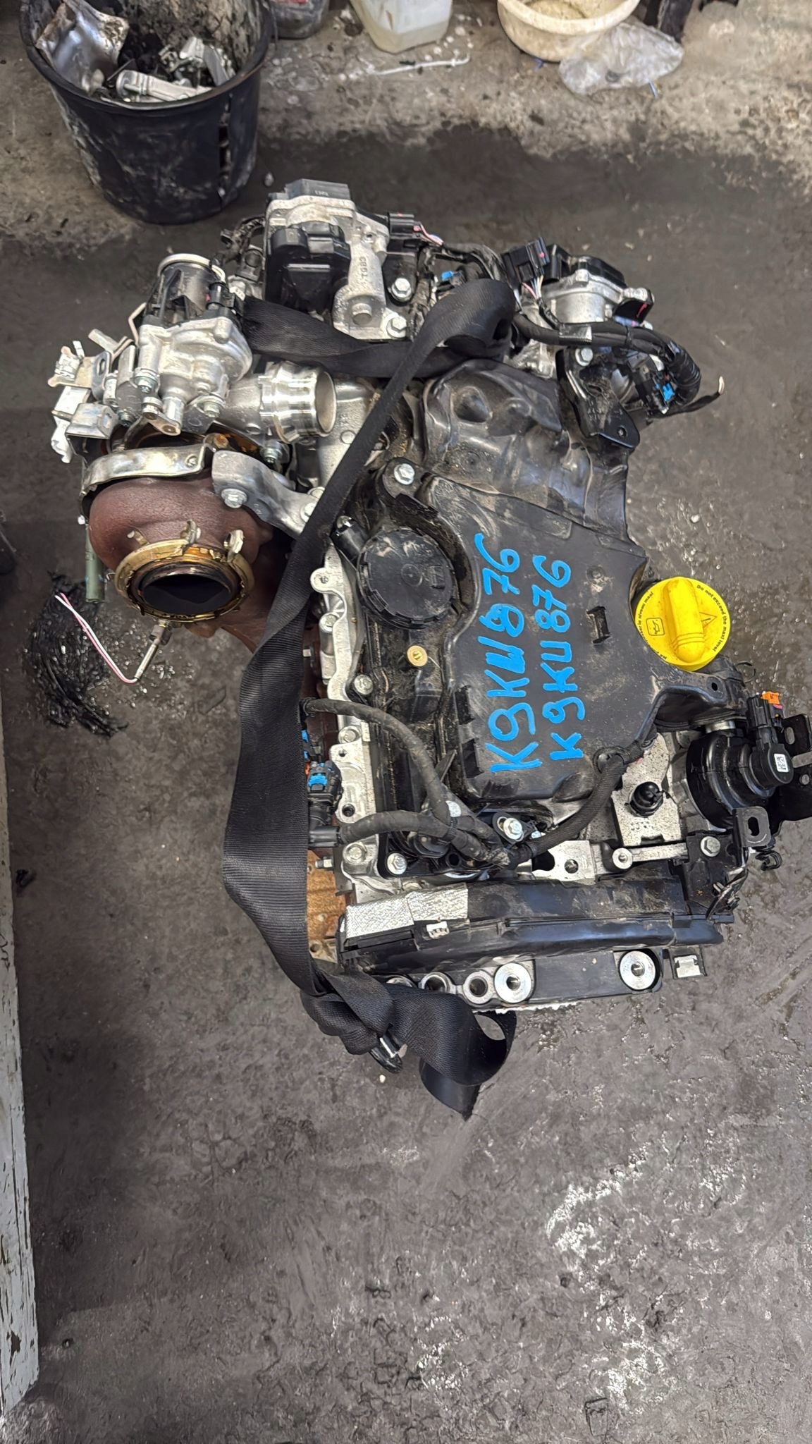 engine complete RENAULT NISSAN K9KU876