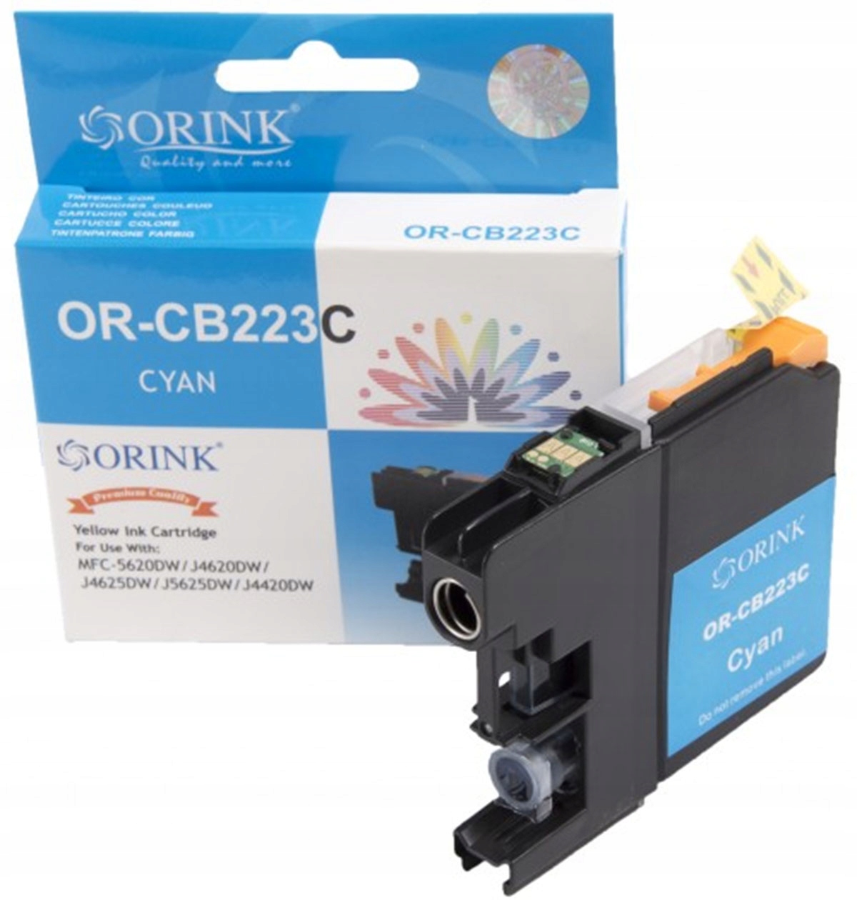 

Tusz LC223 XL C Orink do Brother LC223XL Cyan