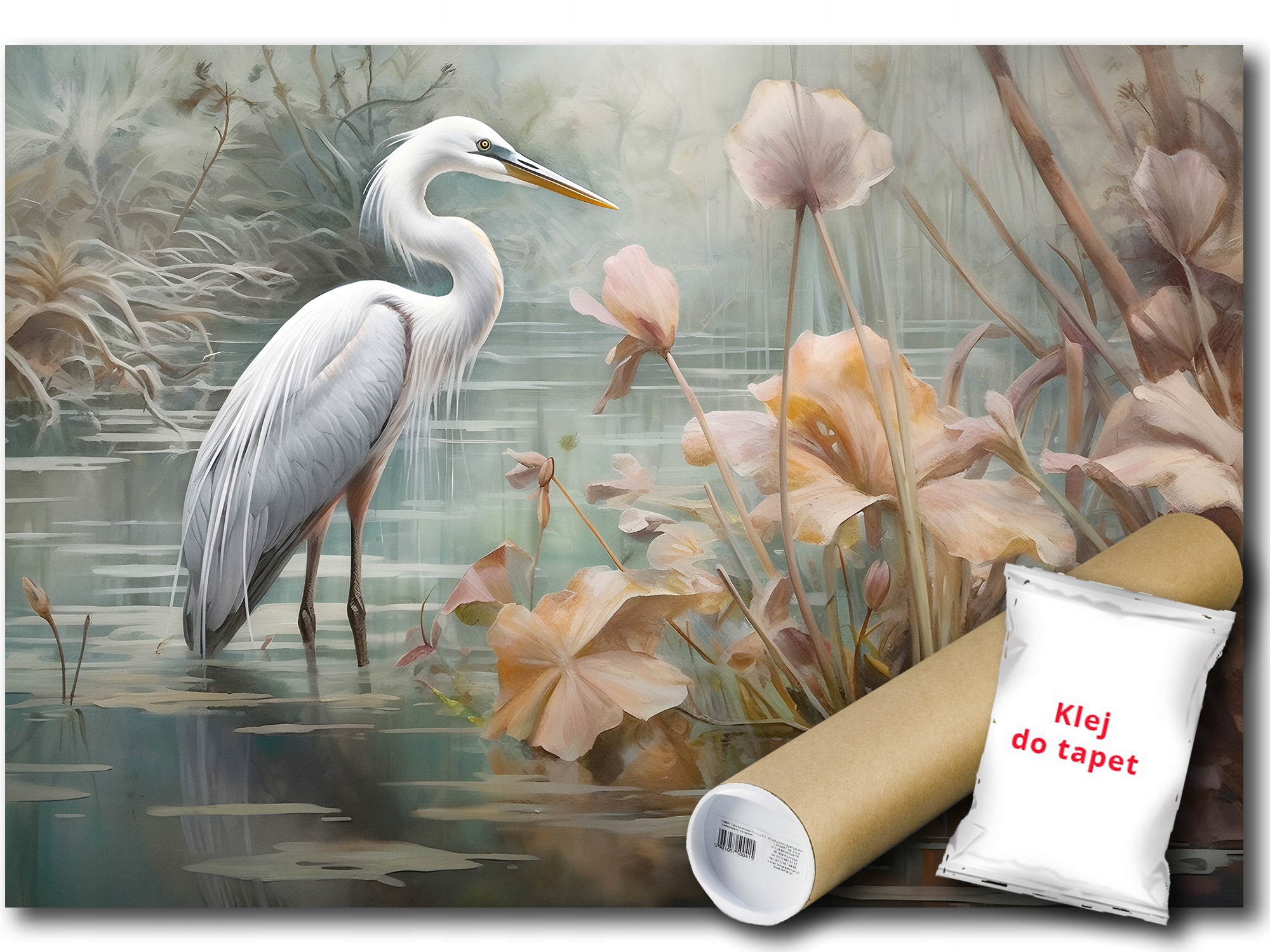 Fototapeta Flizelina Čapla Pták Rybník Jezero Voda 250x175 lepidlo bonus