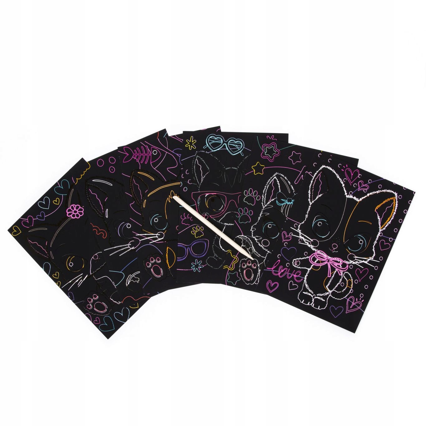 KIDEA WYDRAPYWANKA KOTY + RYSIK 85538 Marka Kidea