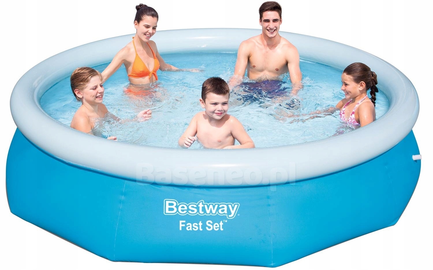 Bazén 305 x 66 cm Kulatý zahradní bazén Bestway