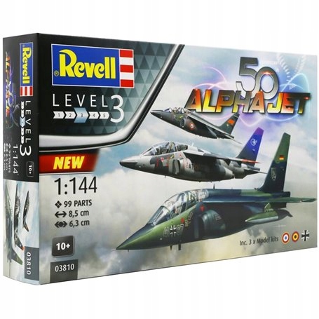Revell 1:144 50. výročí Alpha Jet 03810