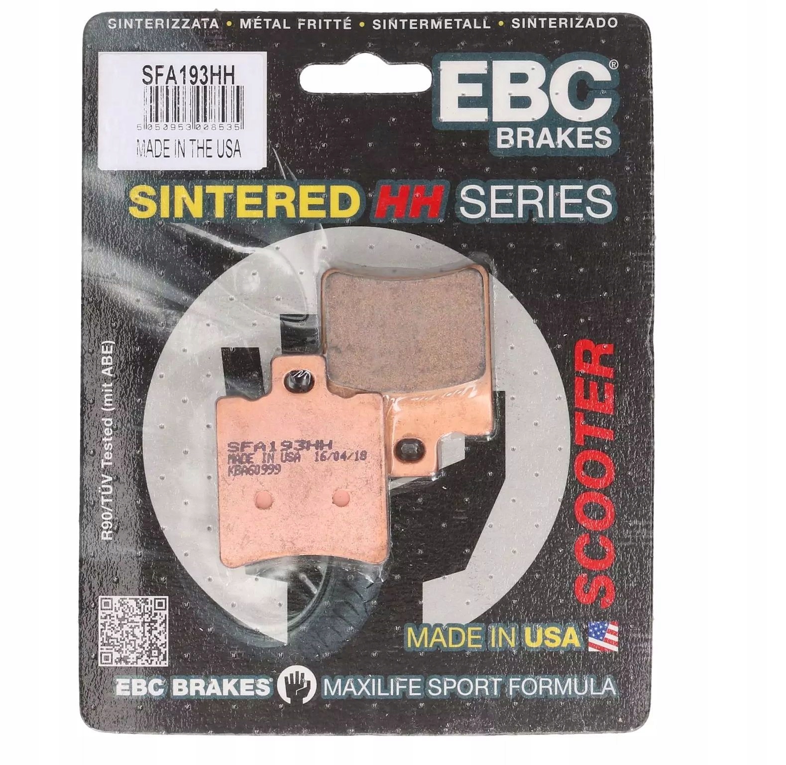 Destičky Zadní Gilera Ice Runner Stalker 50