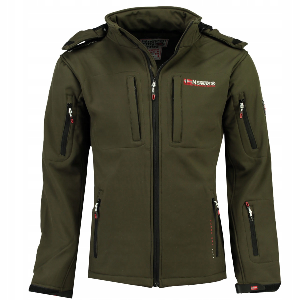 Geographical Norway bunda pánská Tunar Men 009 softshell M khaki
