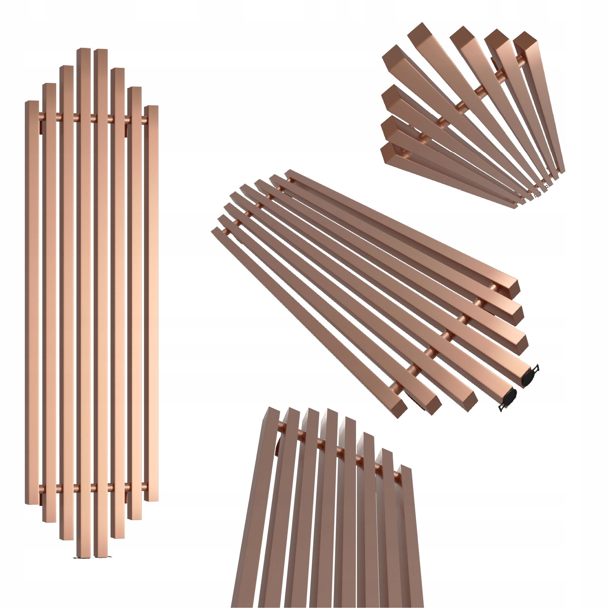 Dekorativní radiátor Bigben 120x38 měď 2