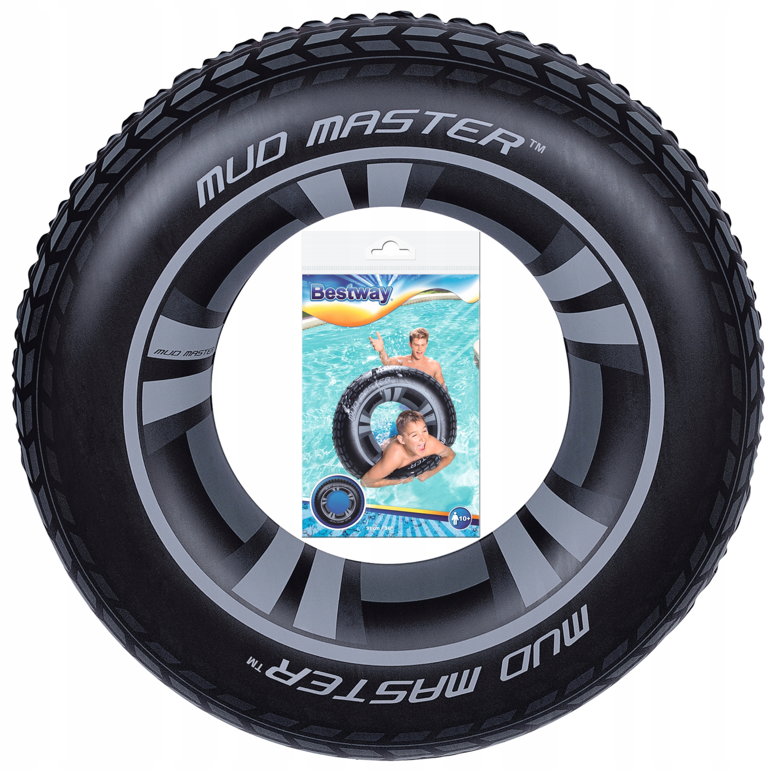 

Bestway Koło Do Pływania 91CM Mud Master 36016