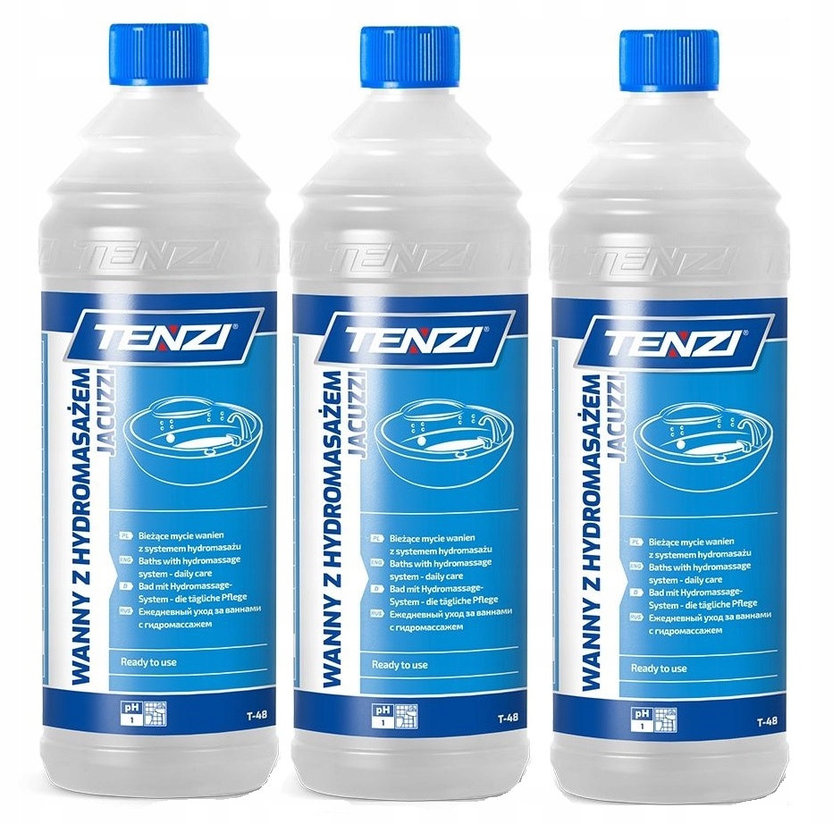 

3 Tenzi Płyn Czyszczenia Wanny Hydromasaż Jacuzzi