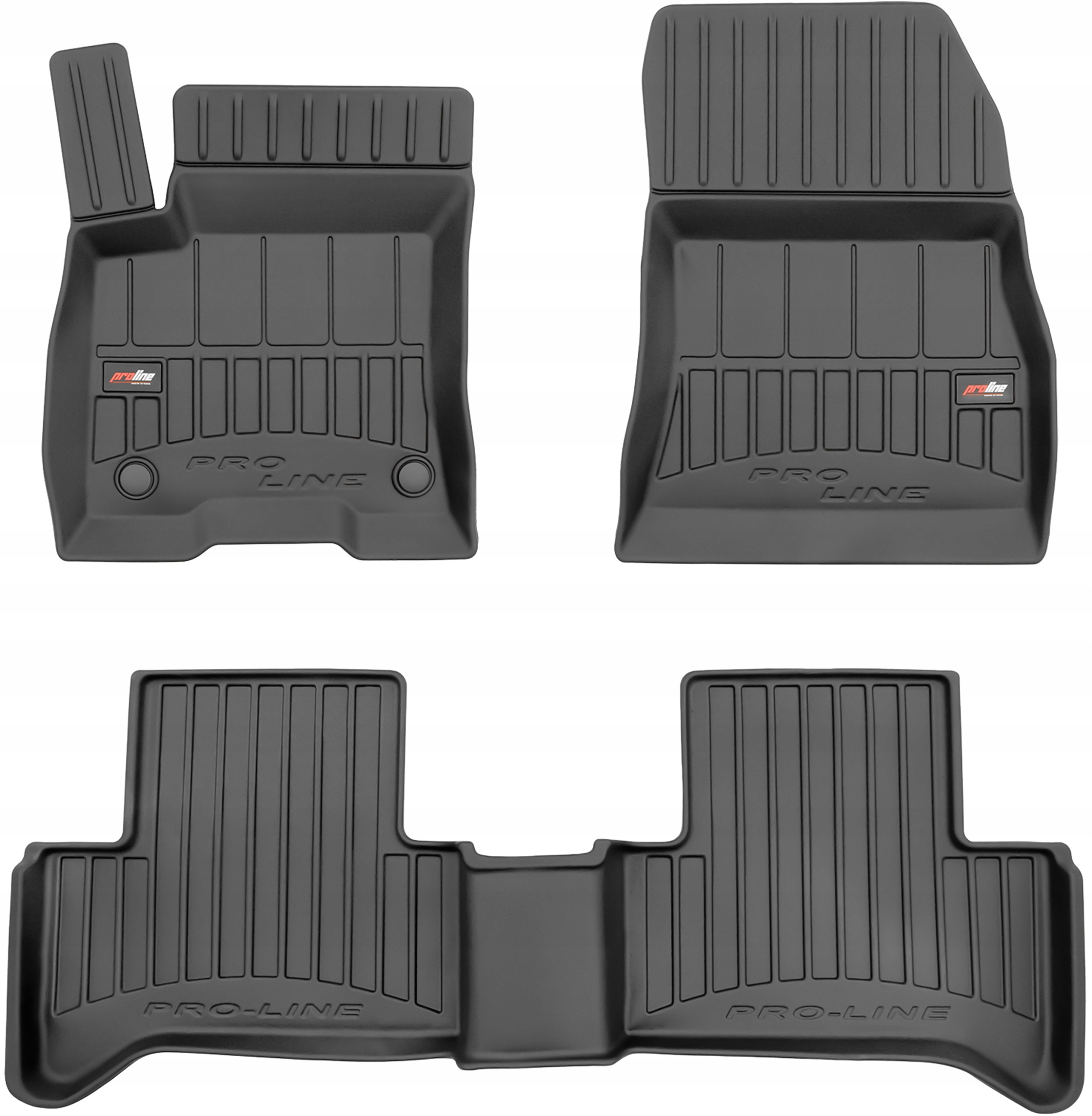 Koberce Frogum gumové 3 ks