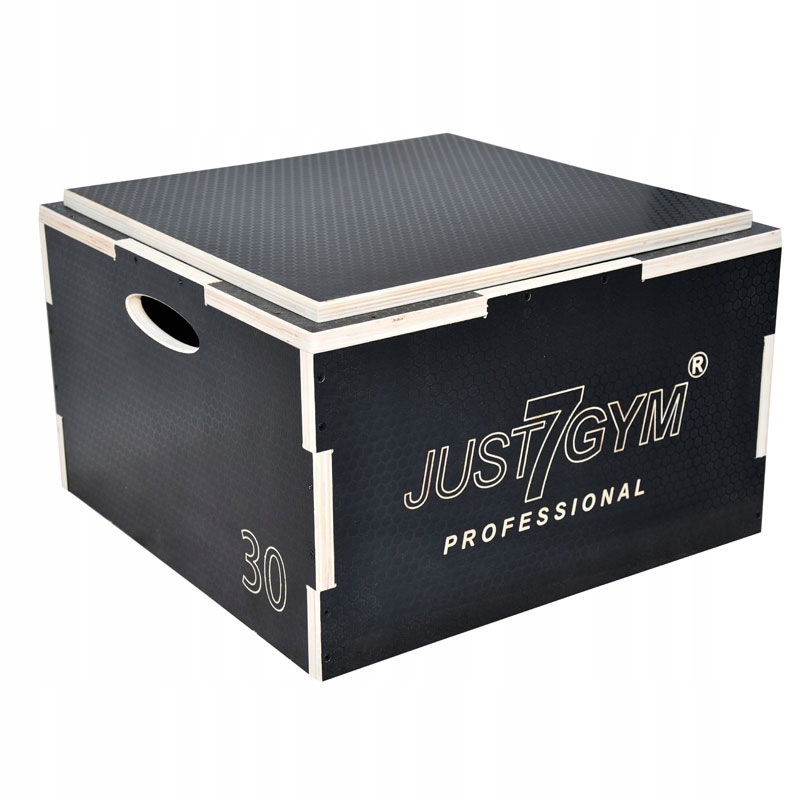 ZESTAW 5 SZT JUMP BOX SKRZYNIA PLYOMETRYCZNA ANTYPOŚLIZGOWA 56 x 56 CM Długość (cm) 56 cm
