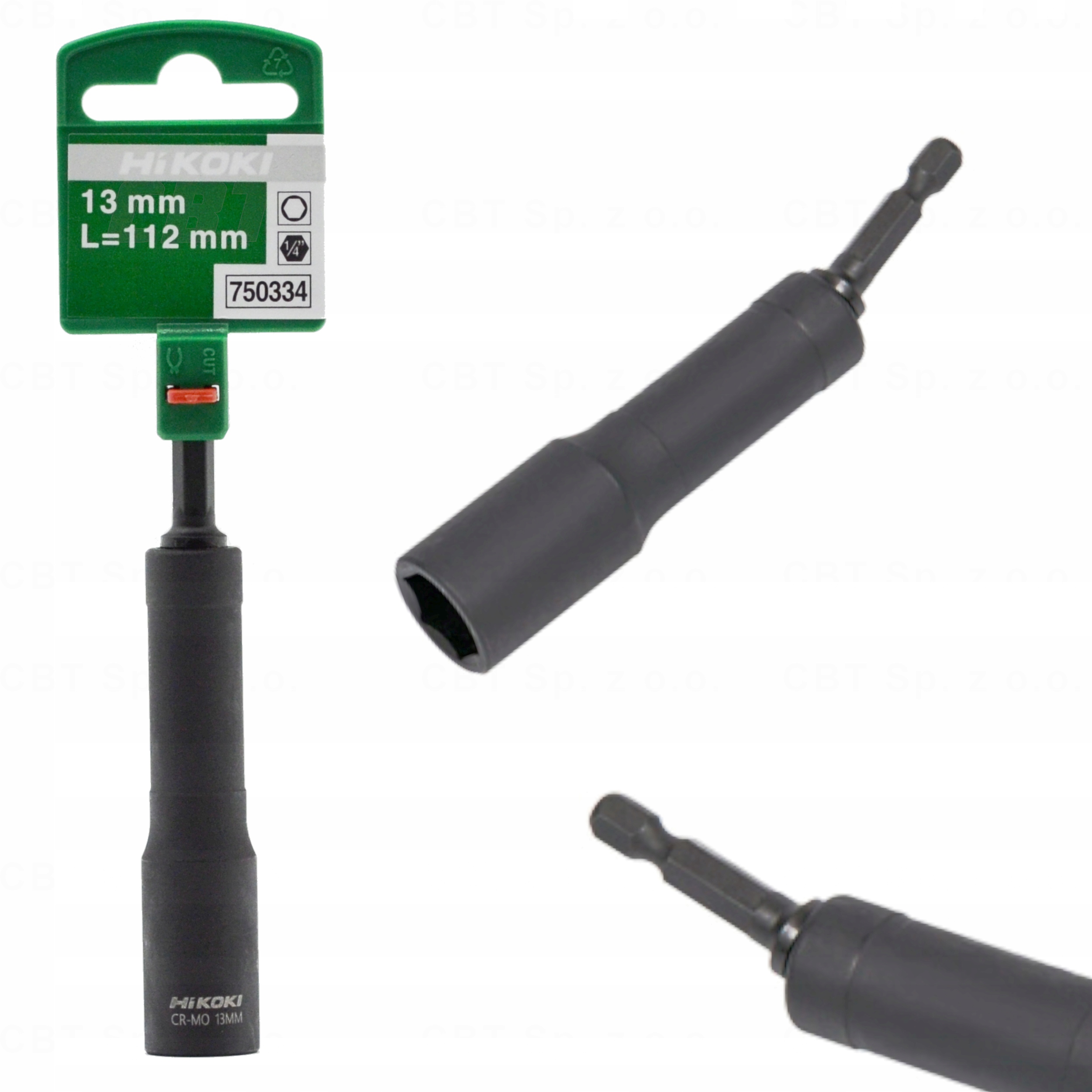 Przegubowa Nasadka Kątowa Udarowa Adapter Kątowy 13 MM Długość 112 MM