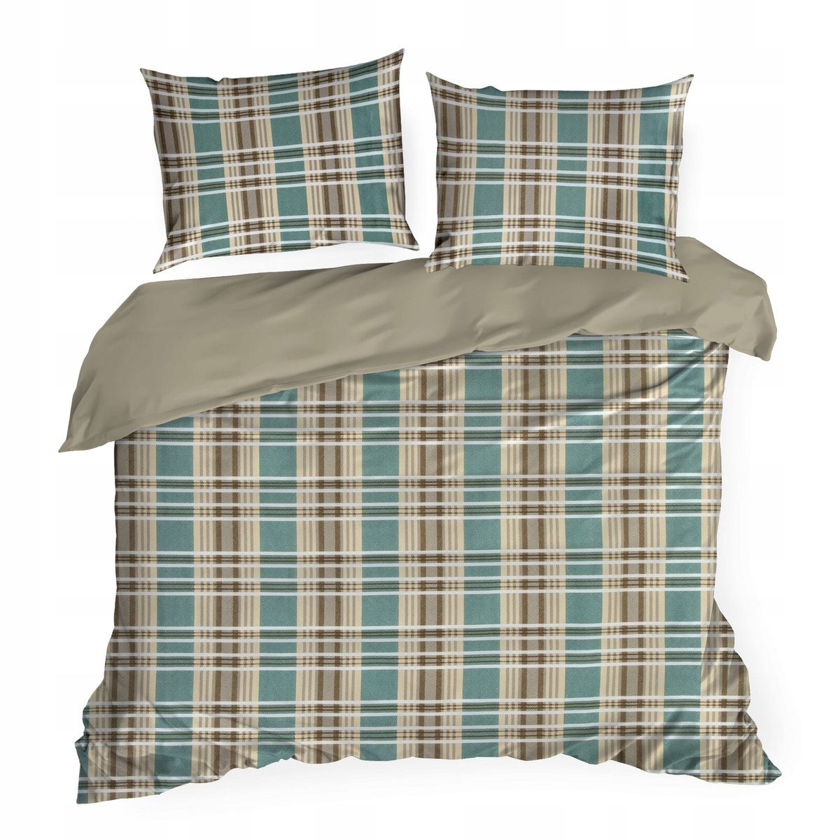 Posteľná Bielizeň 220 x 200 3 cm Bavlnený Satén Spring mäkká obojstranná sada