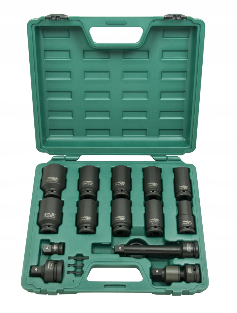 JONNESWAY NASADKI UDAROWE DŁUGIE 6KT 3/4'' 20 SZT.