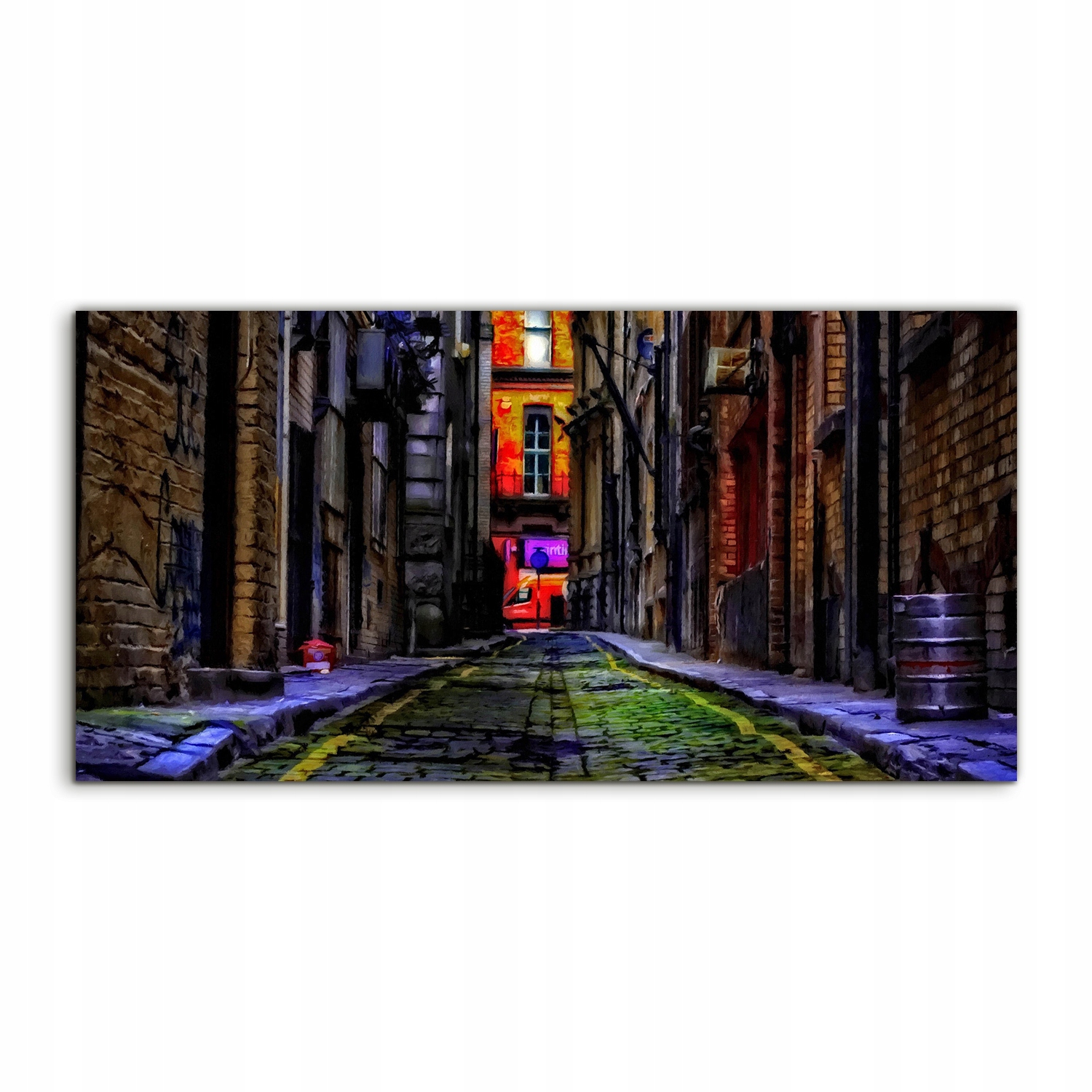 

Obraz akryl 120x60 na ścianę Miasto Ulice Budynki