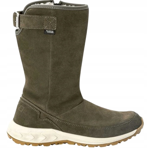 Jack Wolfskin Zelené Sněhule S Kůží 43 2EC