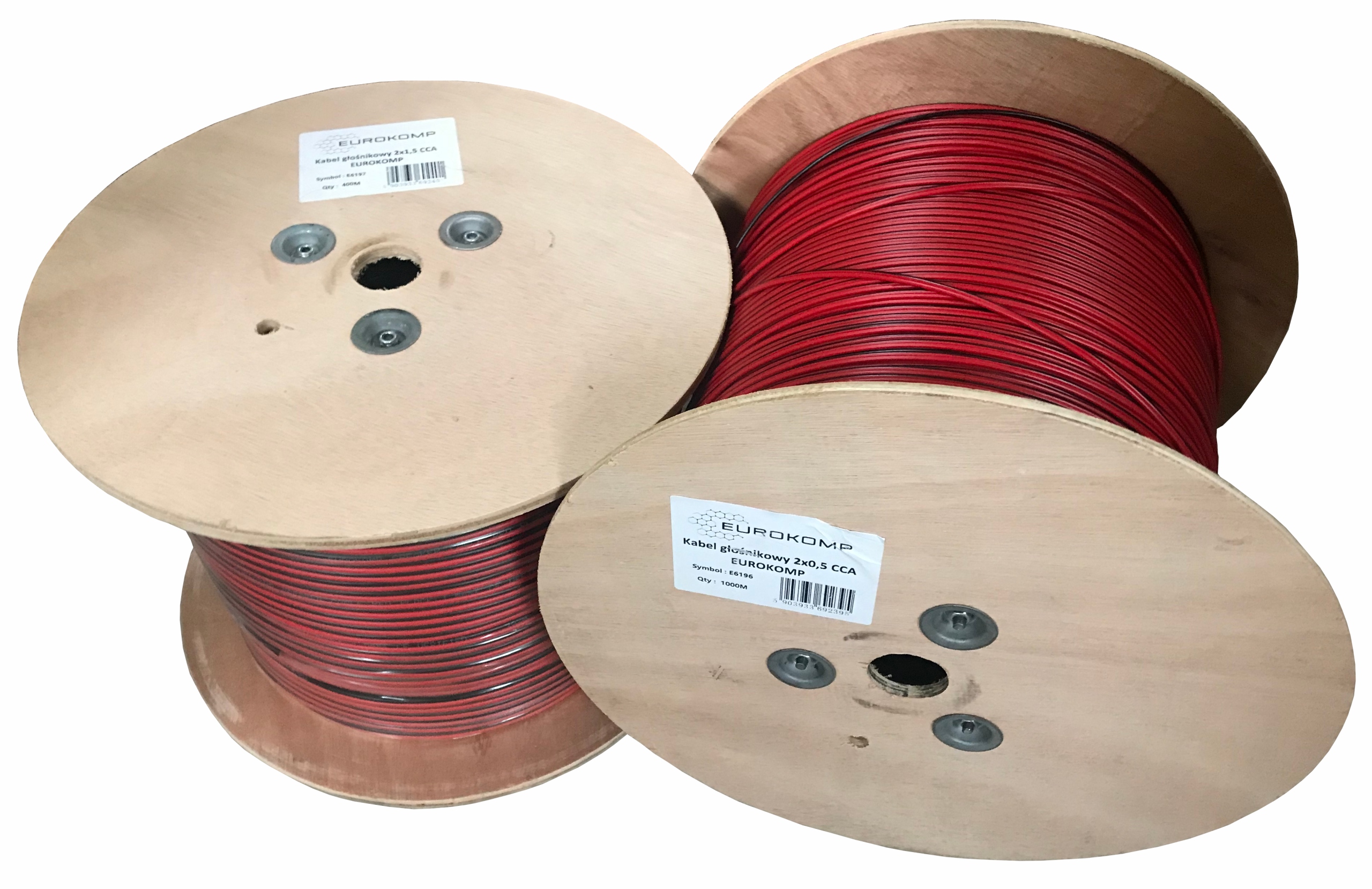 Profesionální Kabel 2x0,5 mm Cca Hq 1000 m.