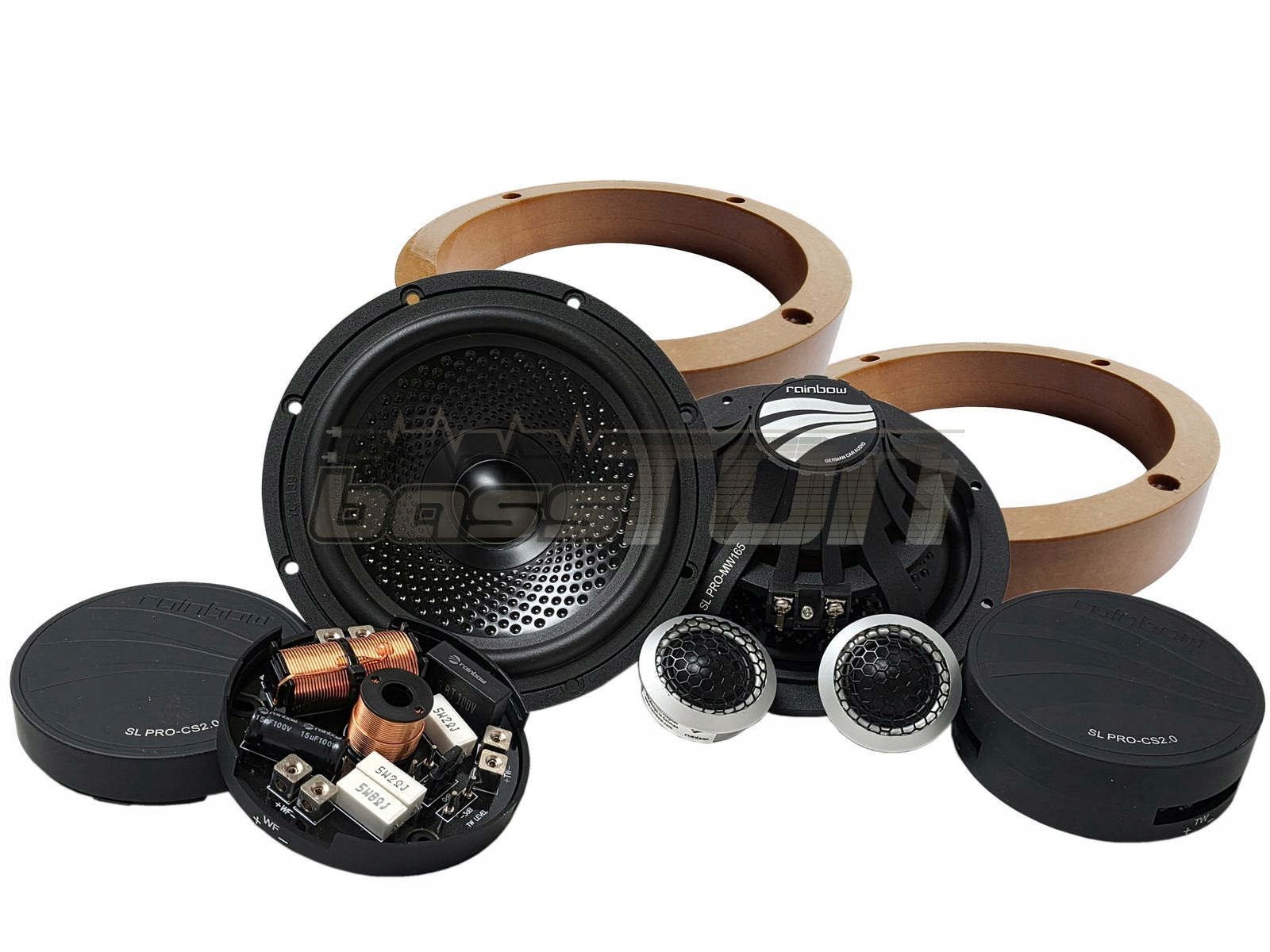 Rainbow Audio Sl PRO-C260 reproduktory Vw T5 T6 Caravelle Multivan přední