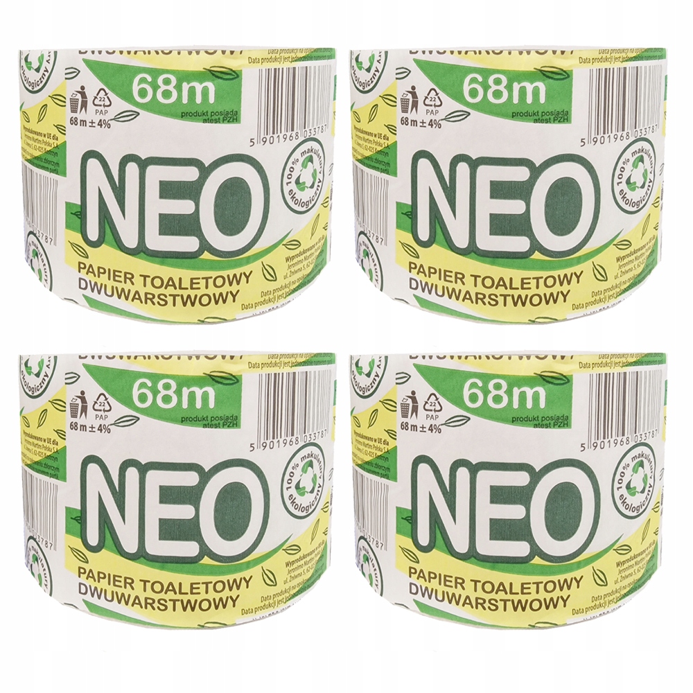 

Papier Toaletowy Bezzapachowy Neo 272m Rolka 2WAR