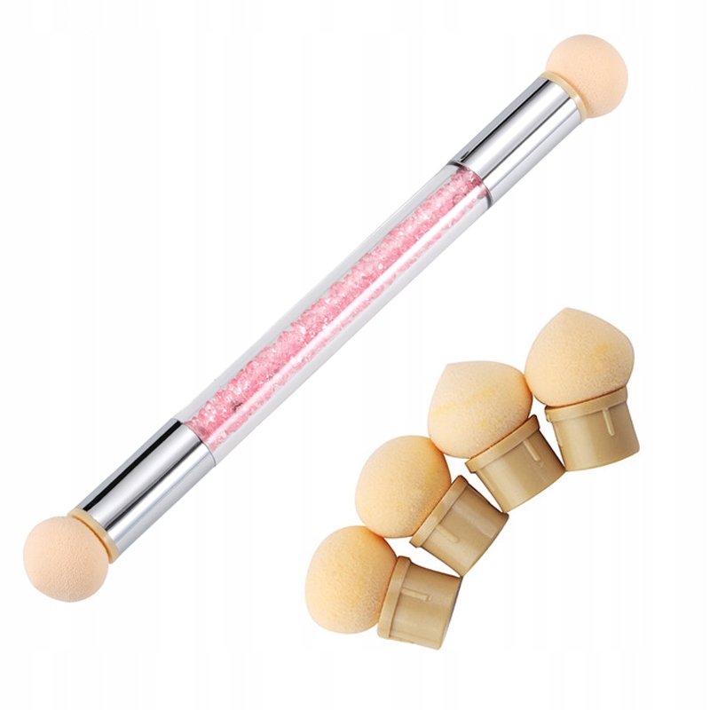 Pędzelek do ombre Aplikator gąbka stempel hybryda Kod producenta 5902533440818