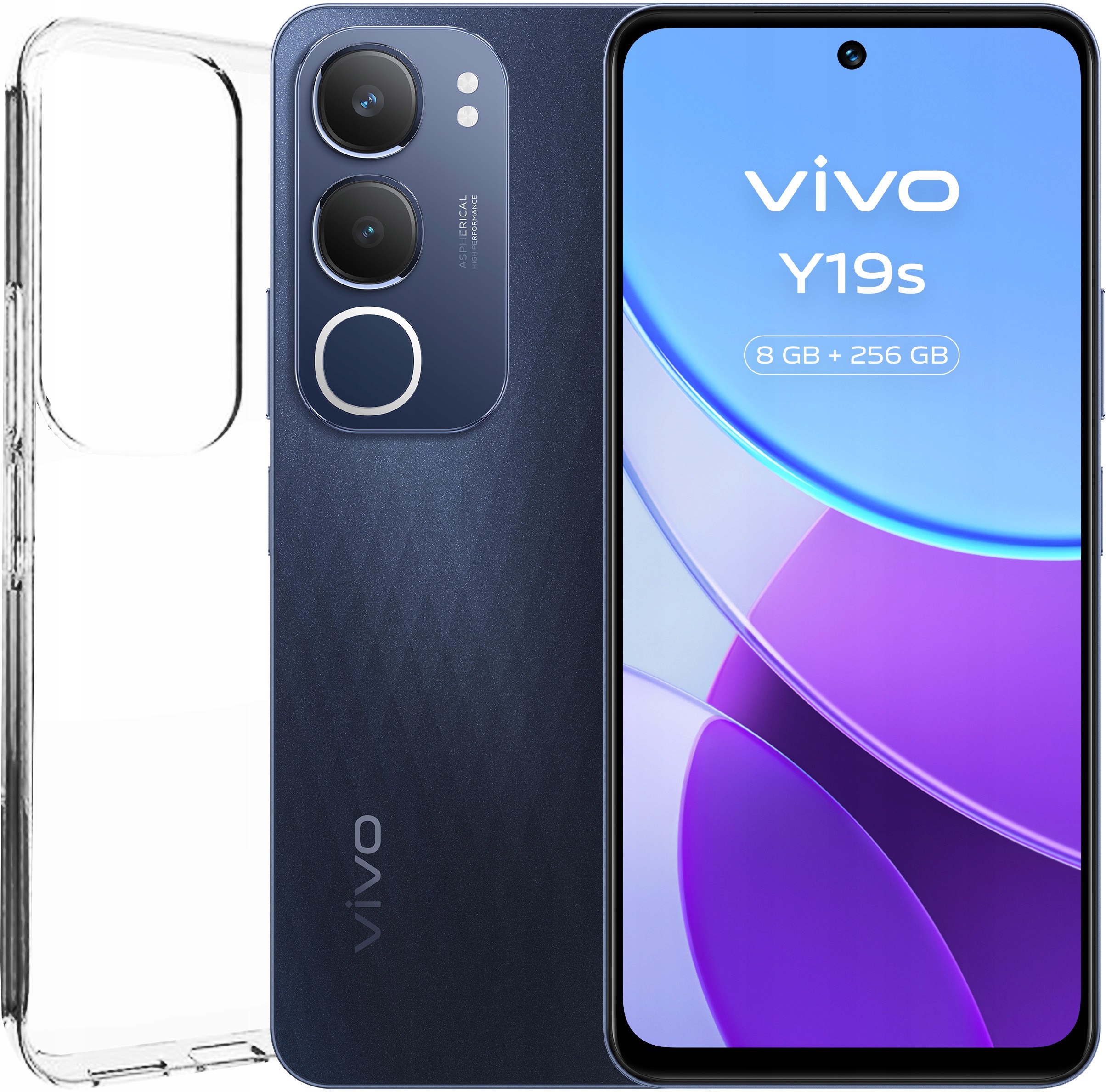 Smartfon Vivo Y19s 8/256GB 6.68" 90Hz Czarny