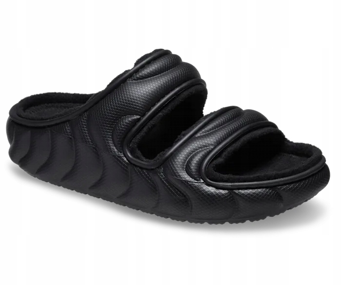 Dámské zateplené Nazouváky Crocs Classic Cozzy Overpuff 210074 Sandal 37-38