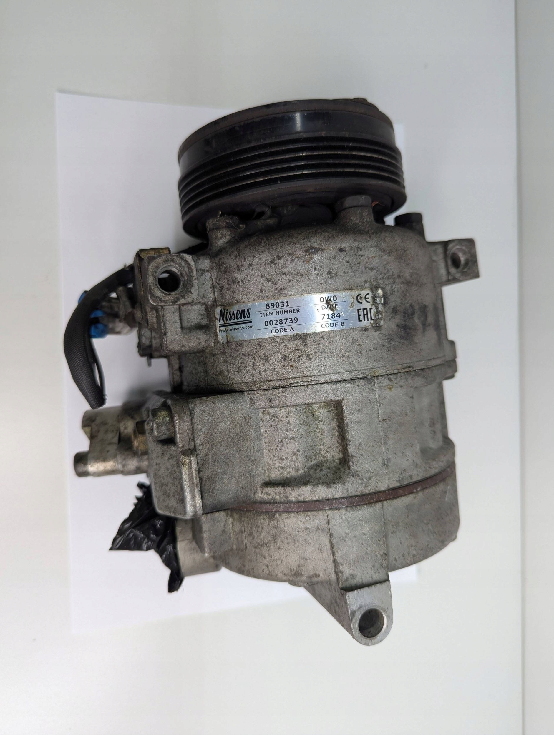 kompresor klimatizaci OPEL ASTRA G 2.0D 00R R134A