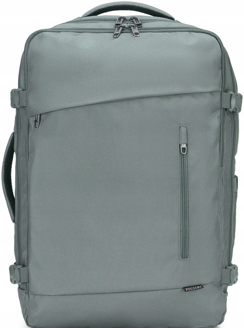 PU01 Plecak do samolotu 55x37x20 podróżny kabinowy duży XL Puccini