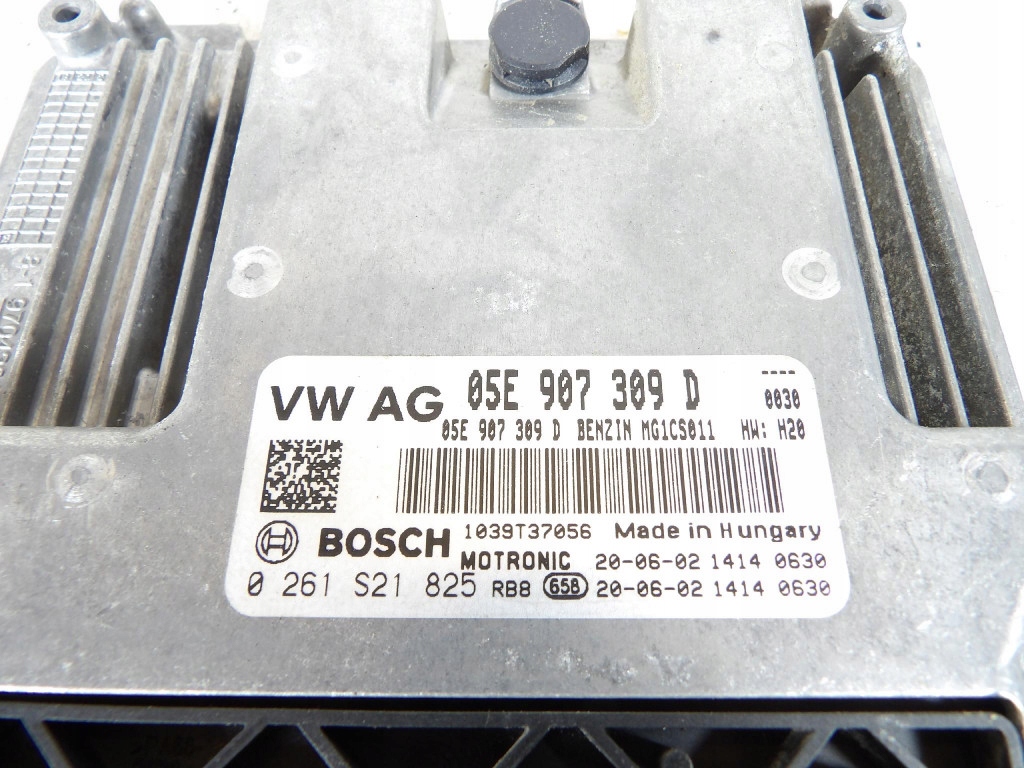 SKODA OCTAVIA IV 1.5TSI control unit of the engine 05E907309D
