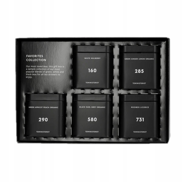 Teministeriet Zestaw Favorites Collection Herbata sypana 135g