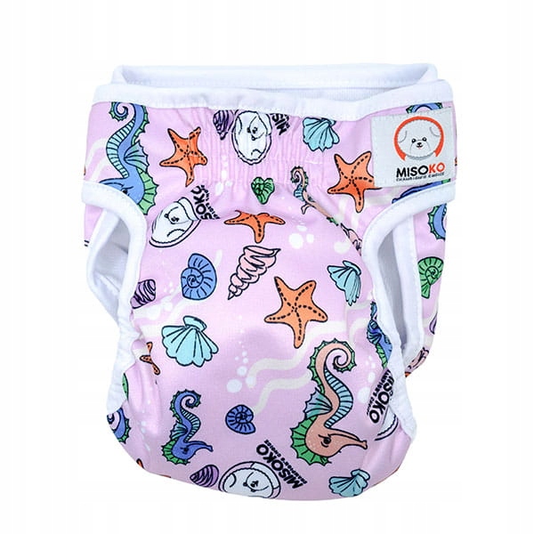 Levně Opakovaně Použitelné plenkové kalhotky Misoko pro feny Pampers Na Kapaliny vel. XXL
