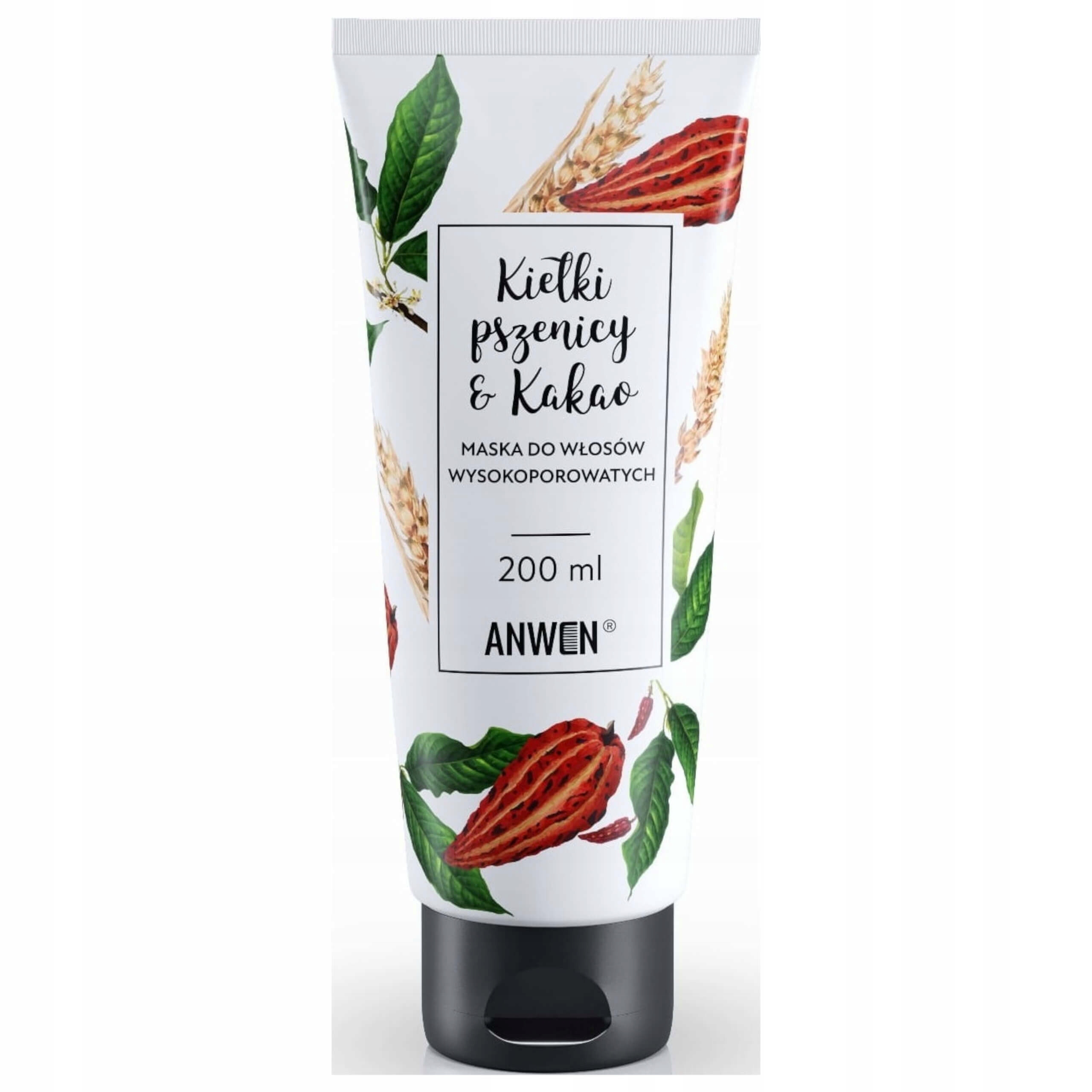 

Anwen Maska Kiełki Pszenicy I Kakao 200ml
