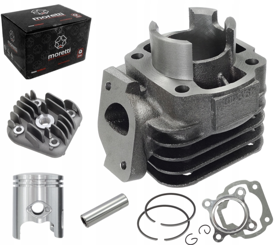 Cylinder hlava skútru 2T 50 Quantum čep 10 mm