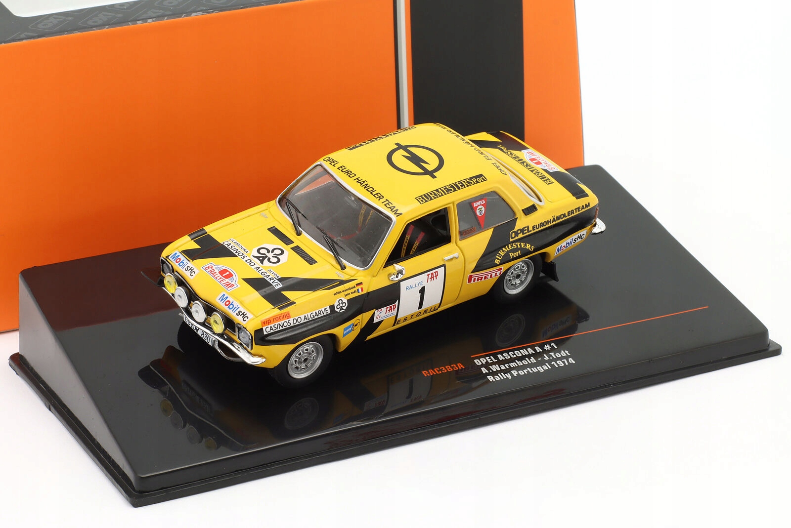 Opel Ascona A #1 A.Warmbold Portugal Rallye 1/43