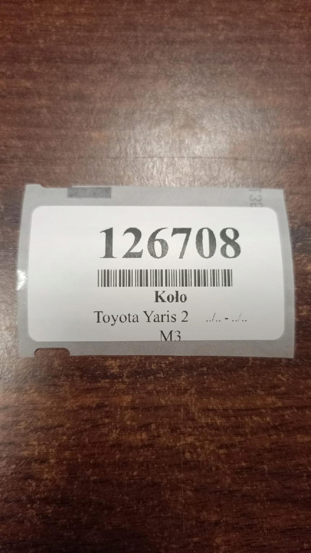 disk stalowa Toyota OE 4.0" x 15" 4x100