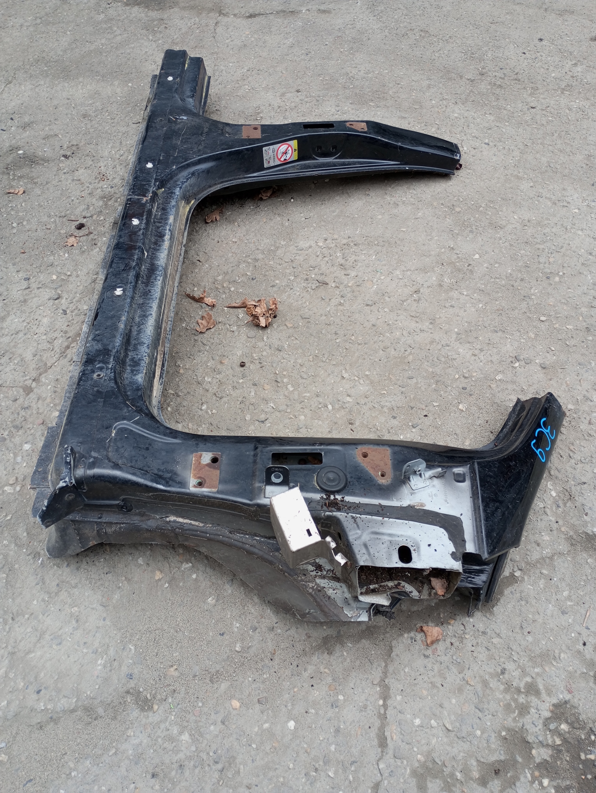 pillar threshold right VW PASSAT B6 3C9 kombi front