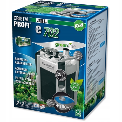 

Filtr zewnetrzny Jbl E702 Greenline 80-200L 700L/H